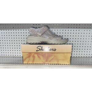 Skechers Reggae Bound Sweet Crush Womens Sandals Slides Size 11 Vegan Luxe Foam